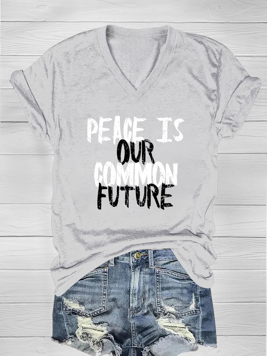 Peace is our common future