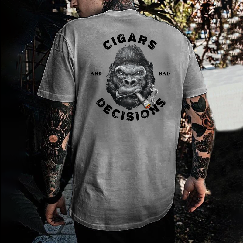 Cigars & Bad Decisions T-shirt