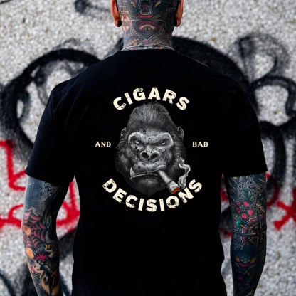 Cigars & Bad Decisions T-shirt