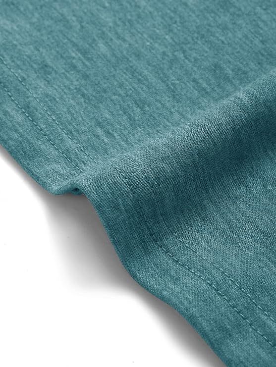 Women's Ruffle Sleeve Tops Summer Casual Blouse Crew Neck Solid Cute Tunic Shirt