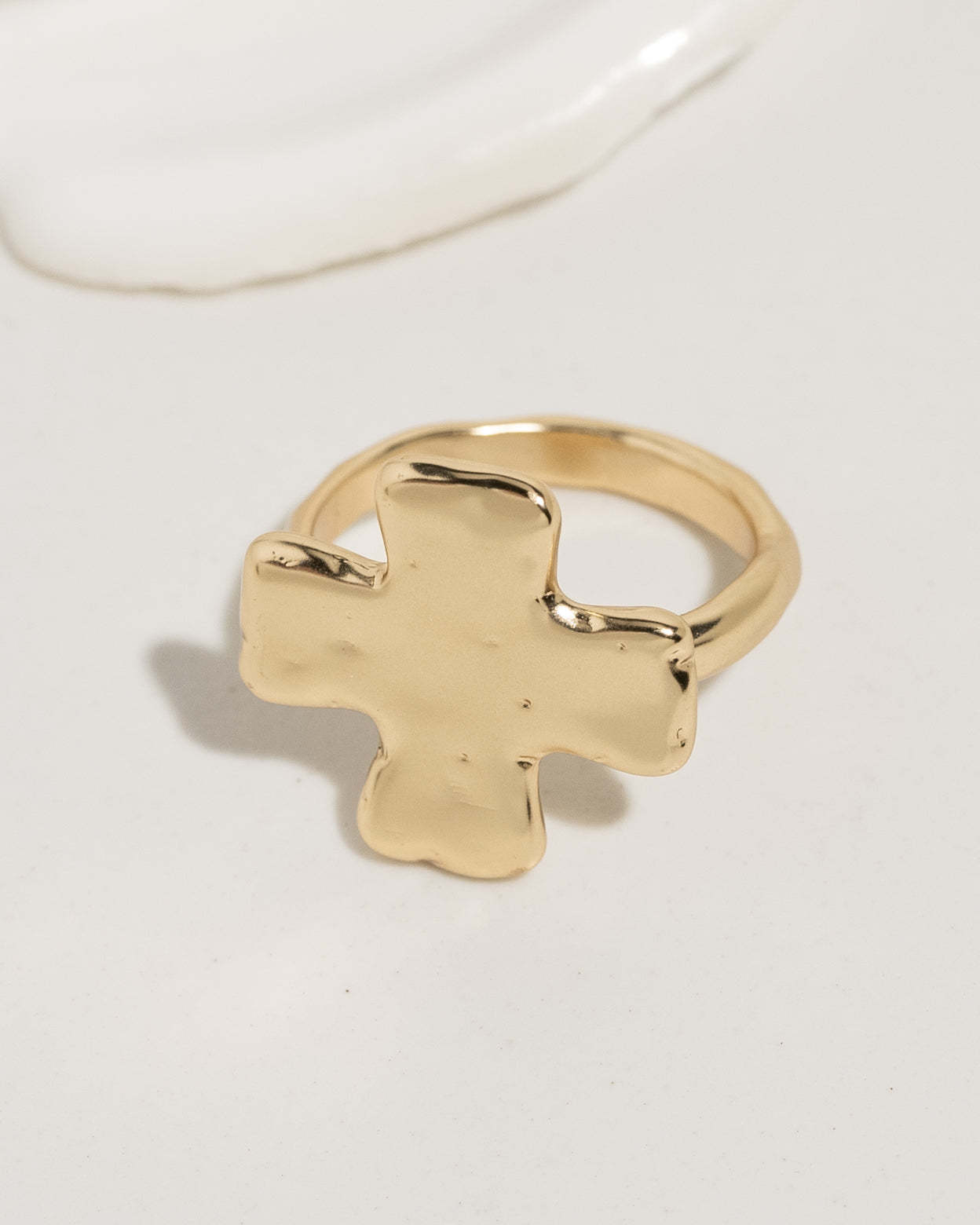 Chunky Cross Ring