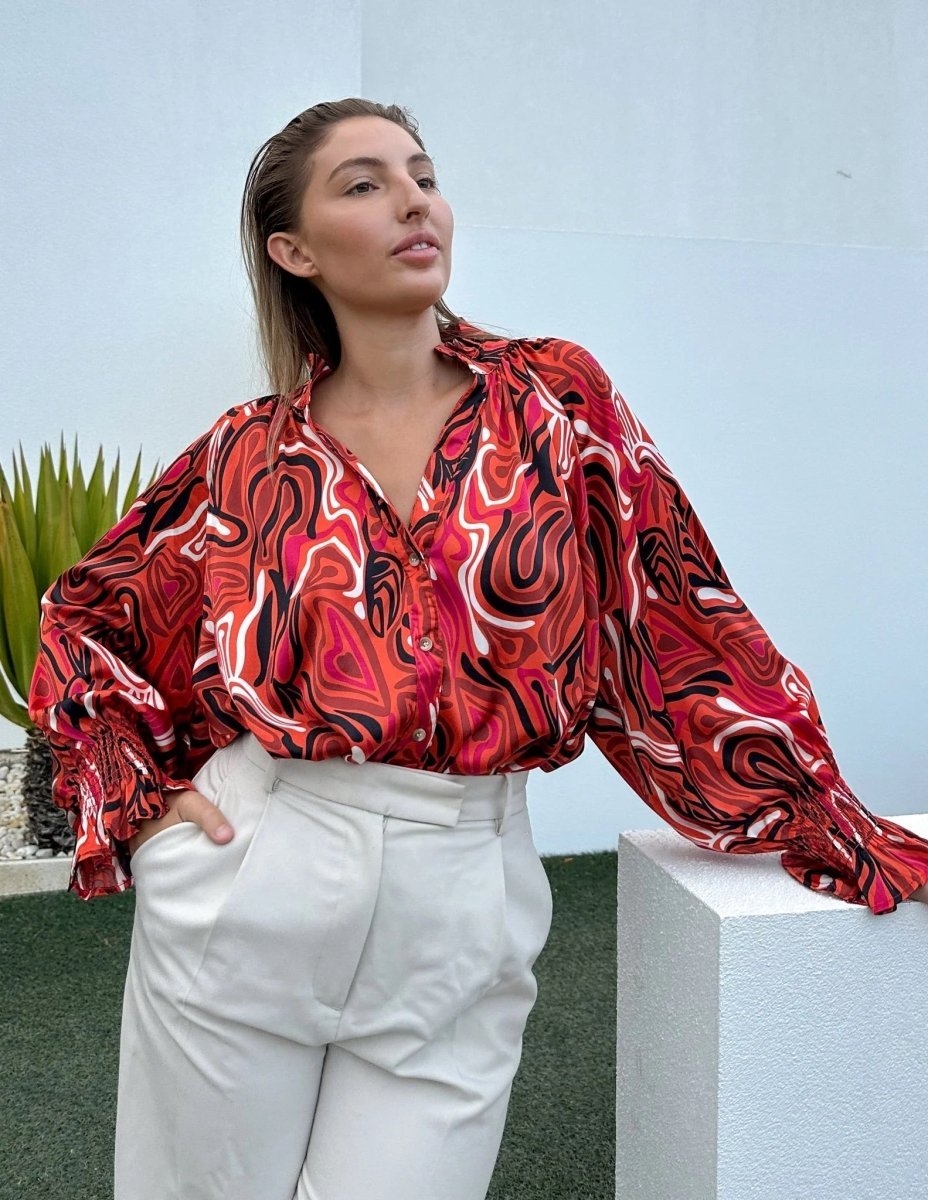 Sevasti Silk Top