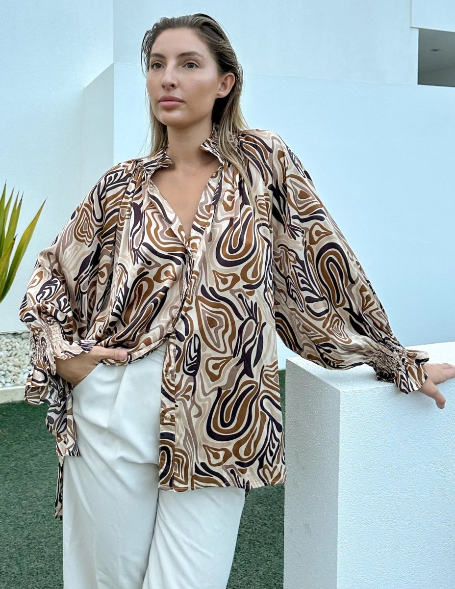 Sevasti Silk Top