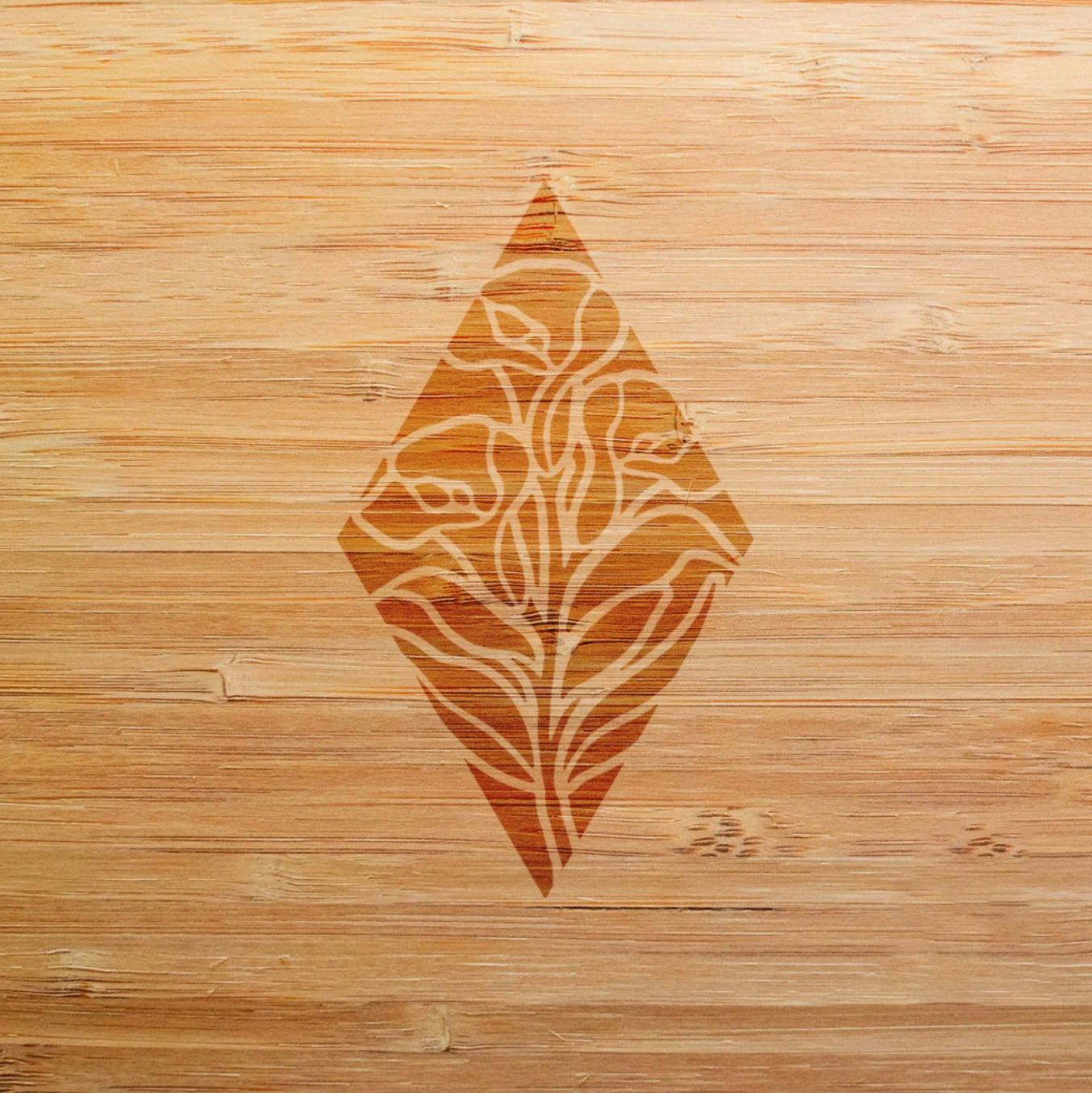 Diamond Leaf Stencil