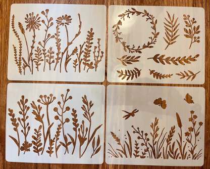 Flowers and Grass Collection - 12 Pcs