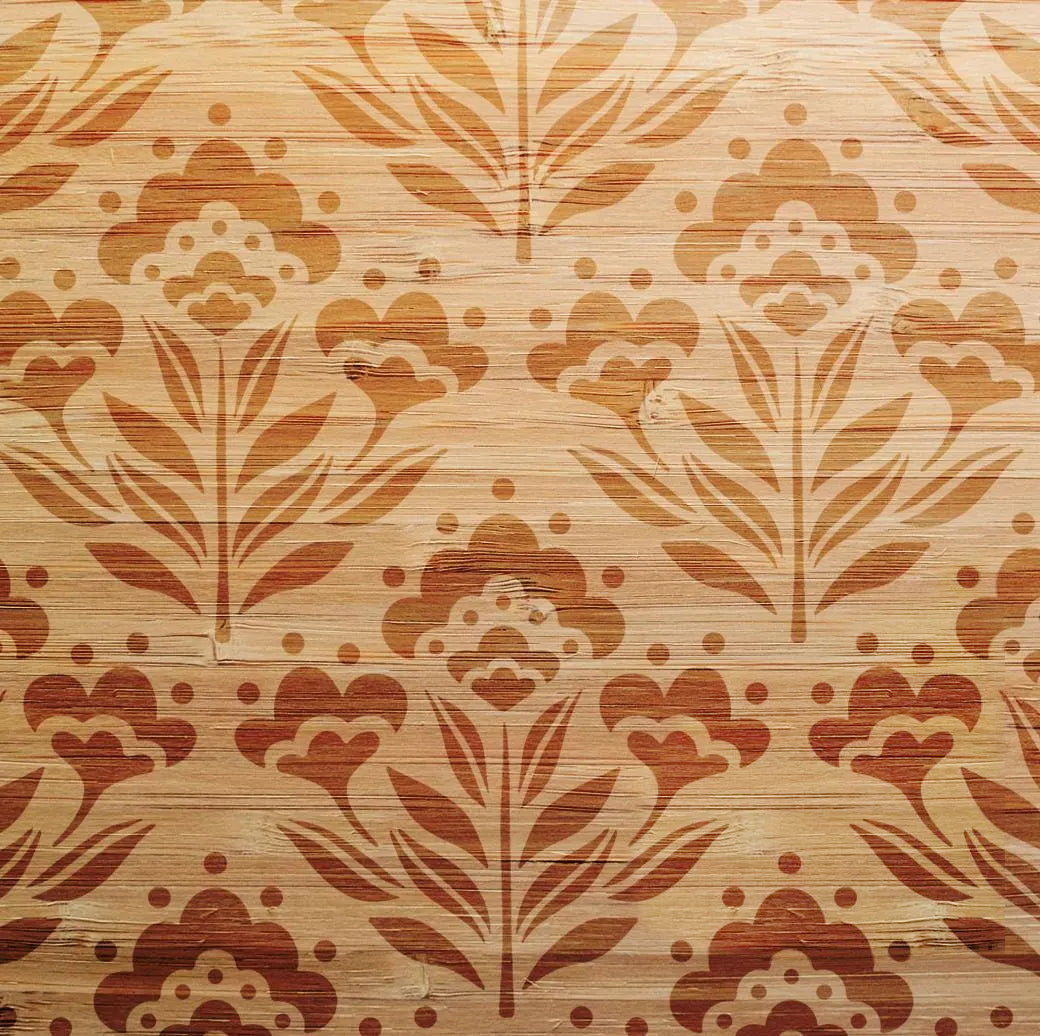 Folk Pattern Stencil