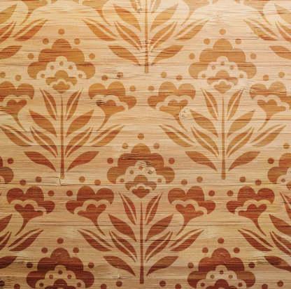 Folk Pattern Stencil