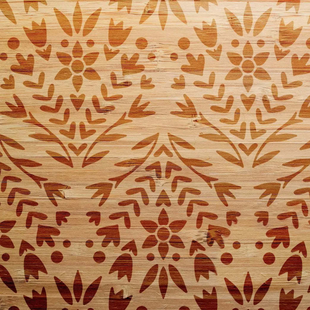 Symmetrical Florets-Small Stencil