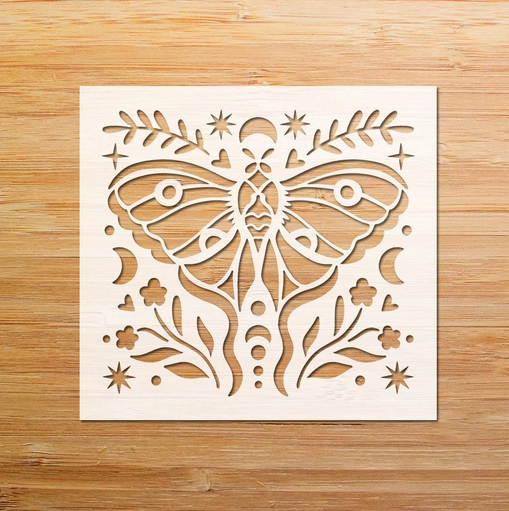 Butterfly Fairy Stencil