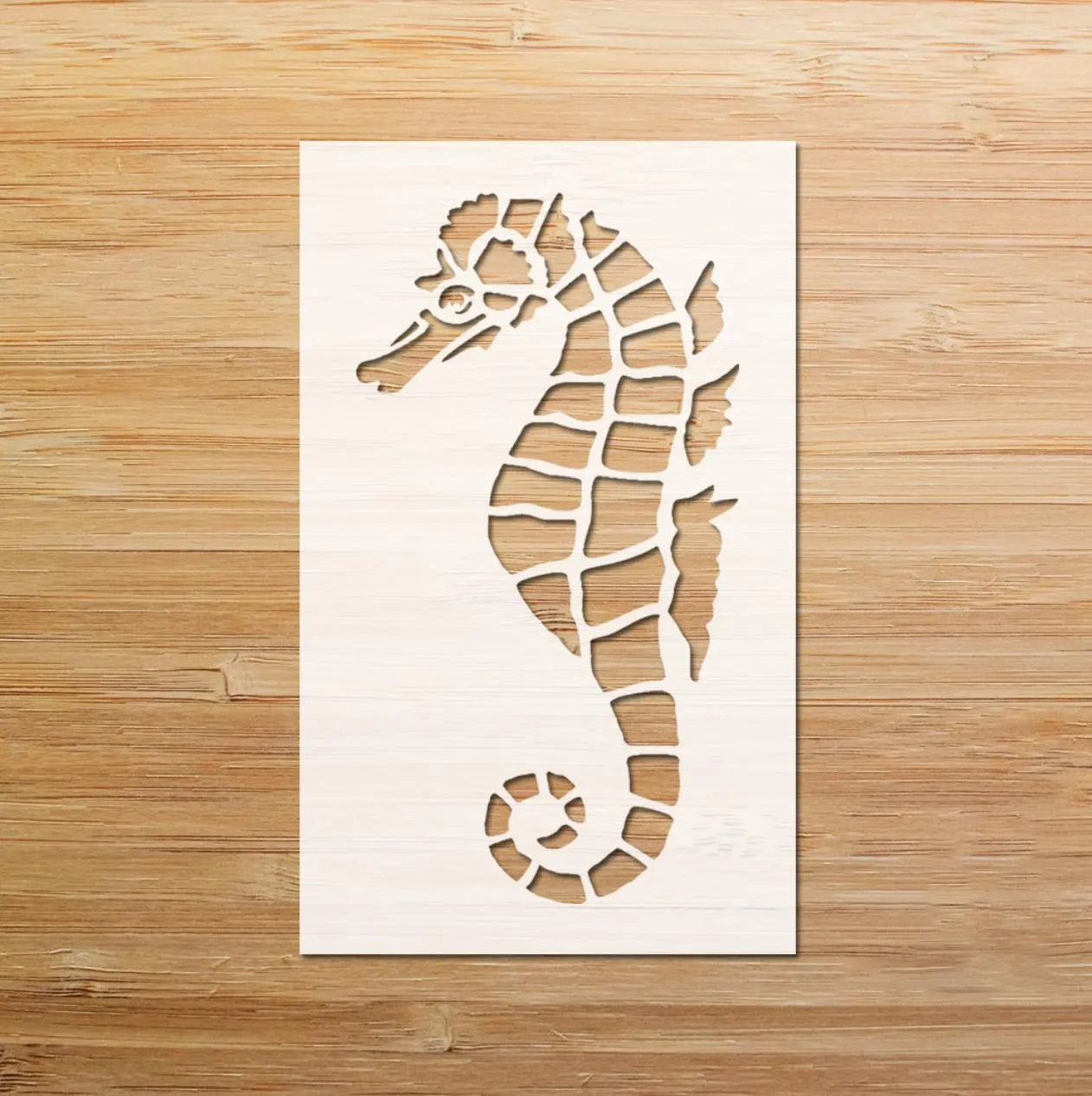 Seahorse Stencil