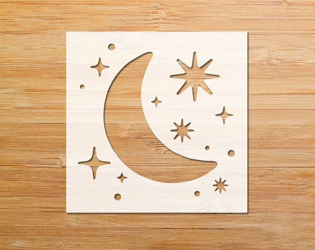 Moonlight-Small Stencil
