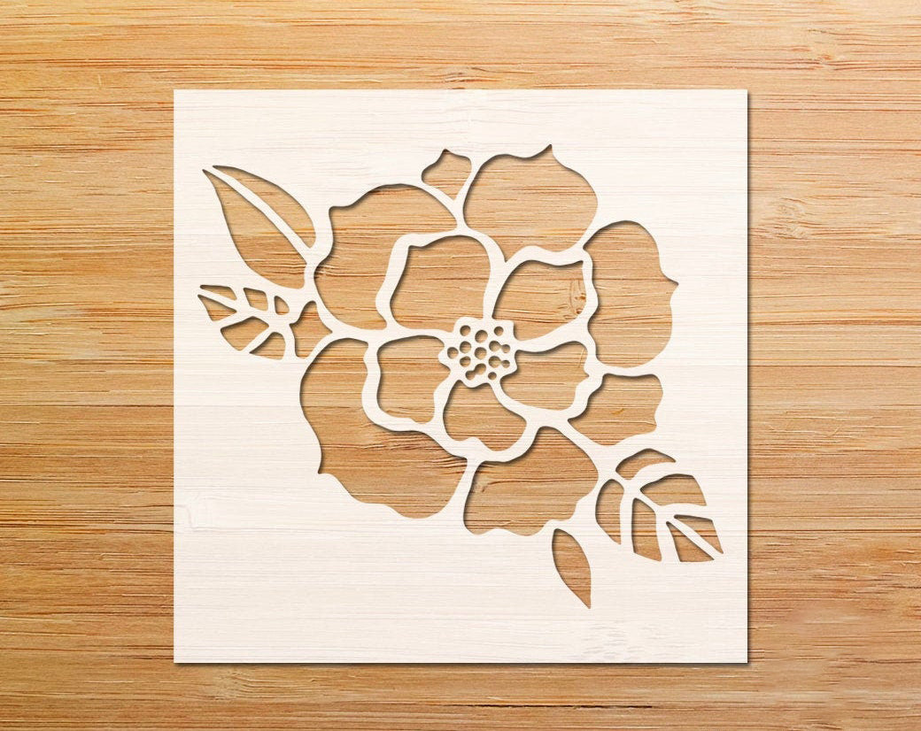 Magnolia Stencil