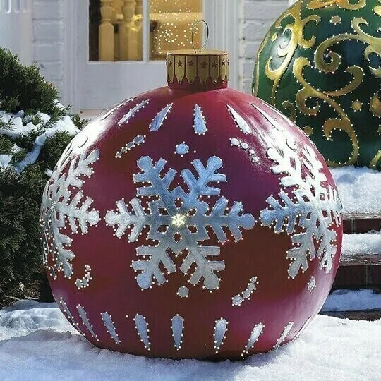 🎄Early Christmas -Outdoor Christmas PVC inflatable Decorated Ball