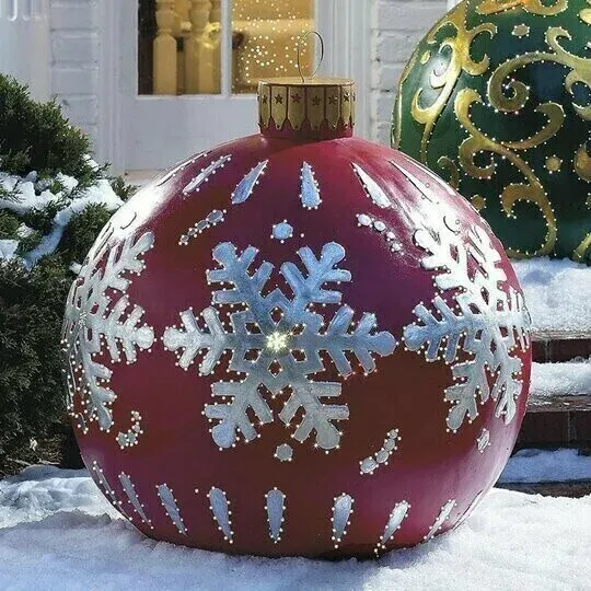 🎄Early Christmas -Outdoor Christmas PVC inflatable Decorated Ball