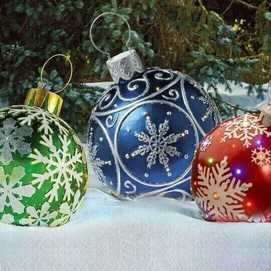 🎄Early Christmas -Outdoor Christmas PVC inflatable Decorated Ball