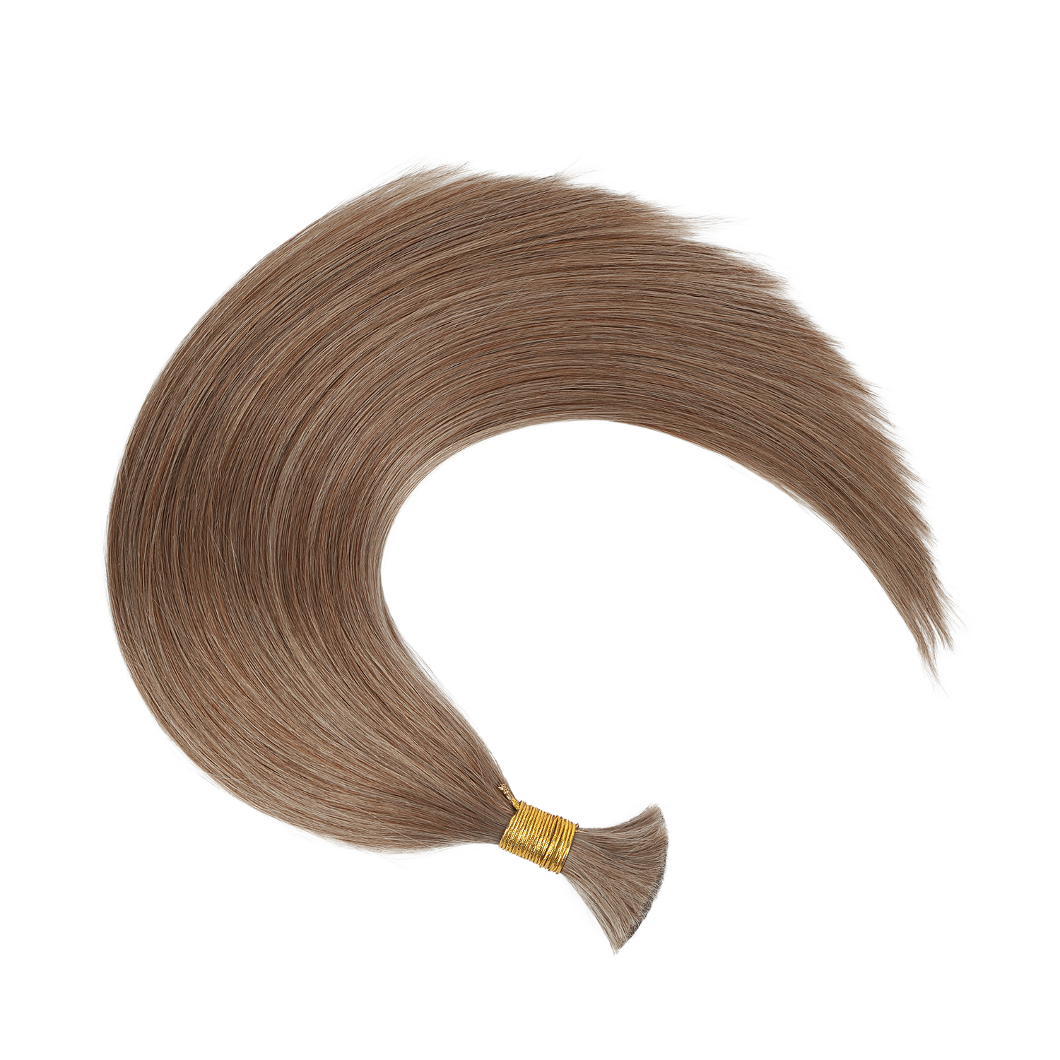 #8 V Light Hair Extensions Straight Premium Virgin Hair Bulk 100G/PC