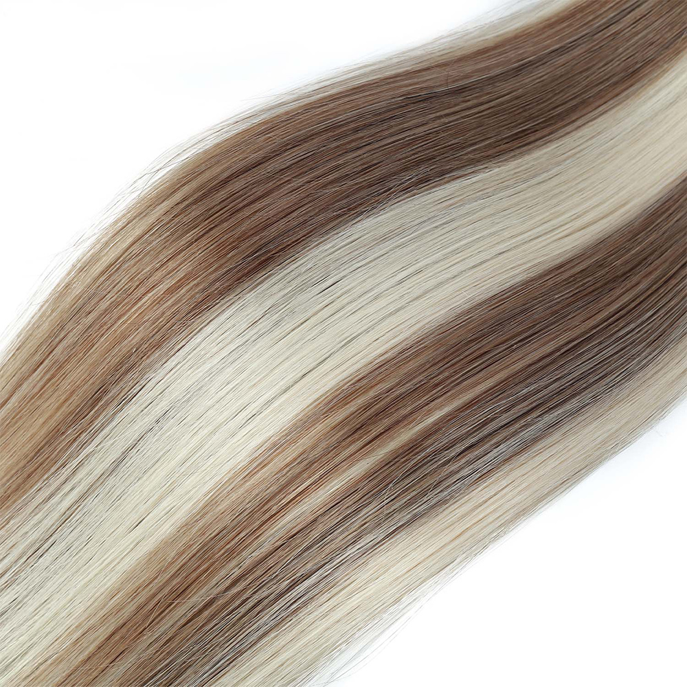 P8/60 V Light Hair Extensions Straight Premium Virgin Hair Bulk 100G/PC