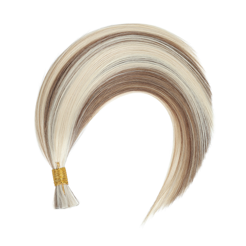 P8/60 V Light Hair Extensions Straight Premium Virgin Hair Bulk 100G/PC