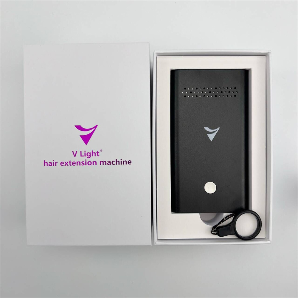V Light Hair Extenisons Kits Machine Free Shipping