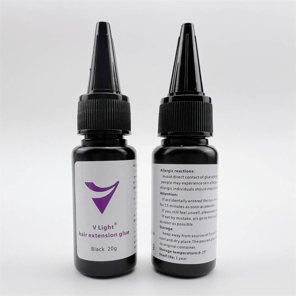 V-LIGHT HAIR EXTENSIONS GLUE | Free Removal Glue