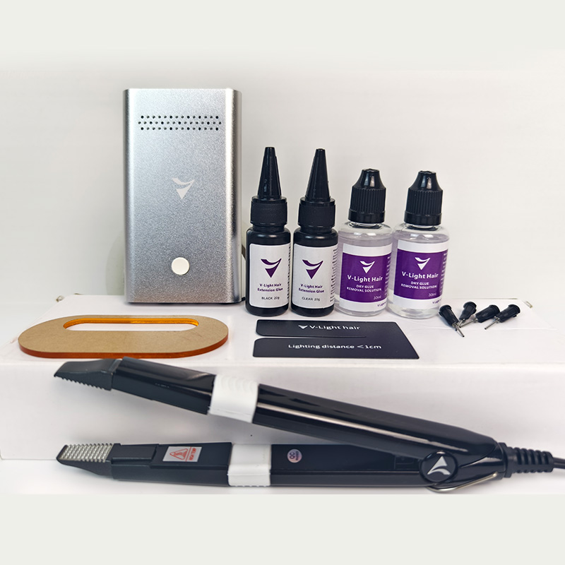 V-Light Hair Extension Machine Full Kit Various Colors (Regular Packaging Fast Free Shipping)