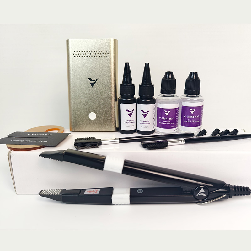 V-Light Hair Extension Machine Full Kit Various Colors (Regular Packaging Fast Free Shipping)