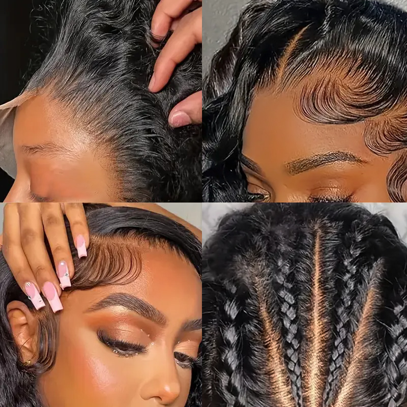 Ultimate Glueless Full Lace Wig | Water Wave Virgin Hair | Heat Resistant | All-Day Comfort