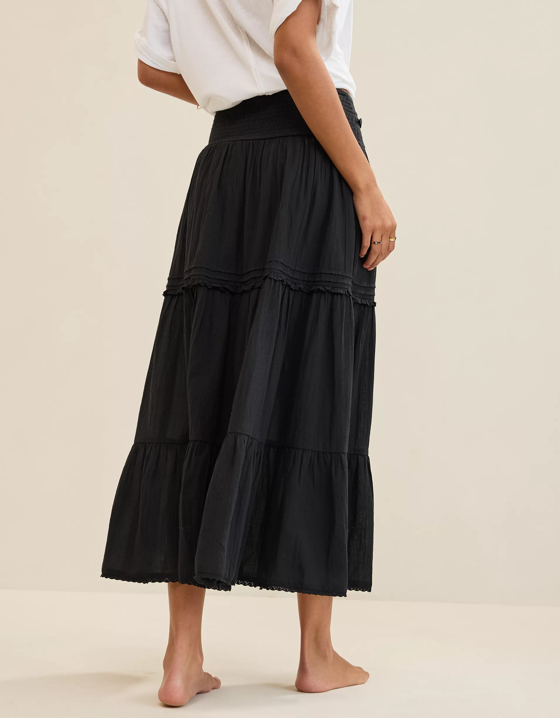 Boho Button Maxi Skirt(Buy 2 Free Shipping)