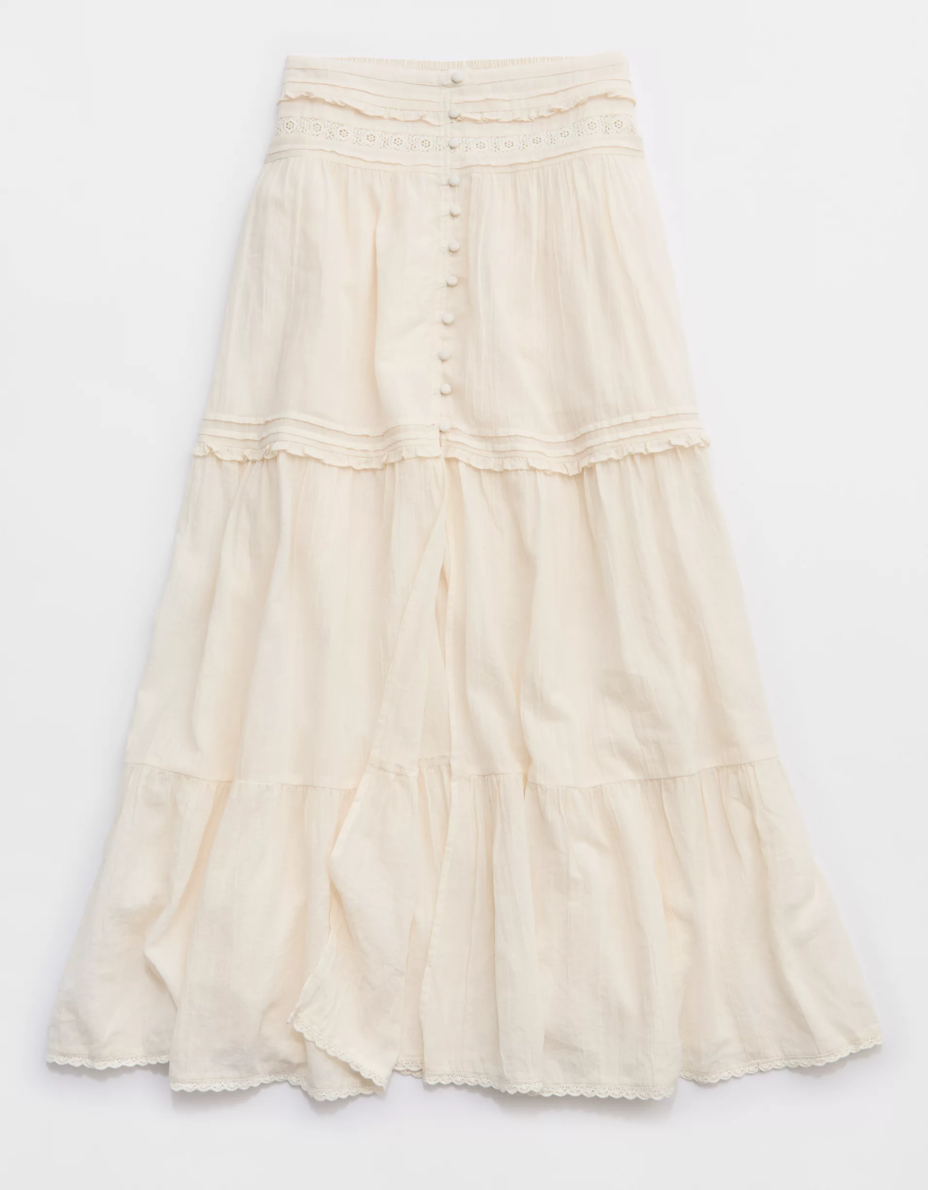 Boho Button Maxi Skirt(Buy 2 Free Shipping)