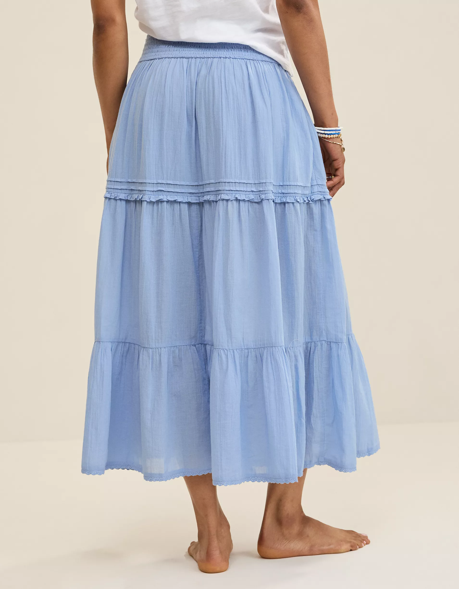 Boho Button Maxi Skirt(Buy 2 Free Shipping)