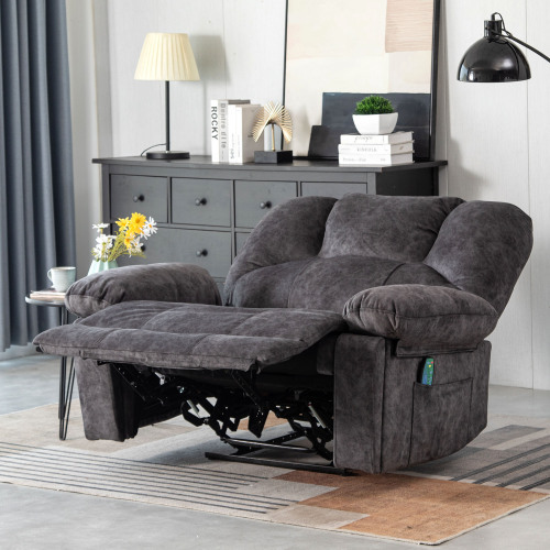 Extra breiter Massagesessel mit manueller Press- und Heizfunktion-OKWISH