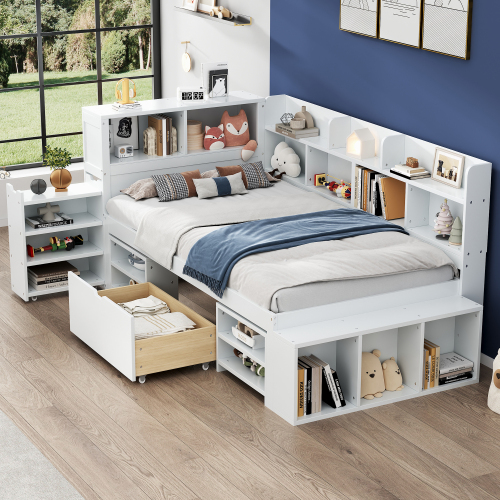 Multifunktionales Einzelbett für Kinder-OKWISH