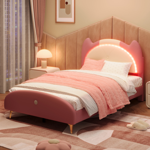 Weiches Kinderbett aus Massivholz-OKWISH