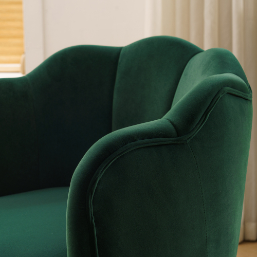 Ergonomischer Sessel aus Samtstoff-OKWISH