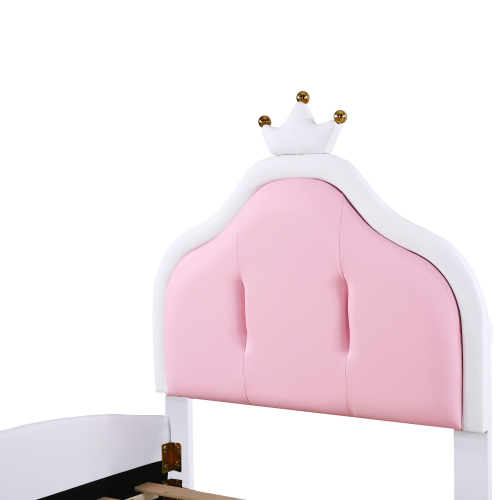 Weiches Kinderbett mit Kronenform-OKWISH