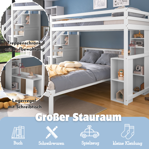 Multifunktionales Kinder-Etagenbett-OKWISH