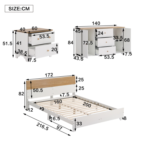 Komplettes Schlafzimmer-Set-OKWISH