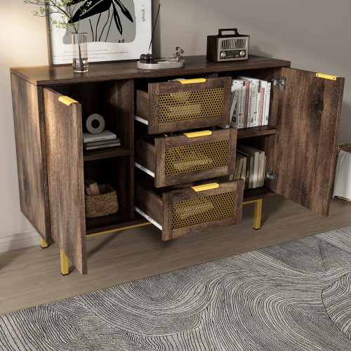 Multifunktionales Retro-Sideboard-OKWISH