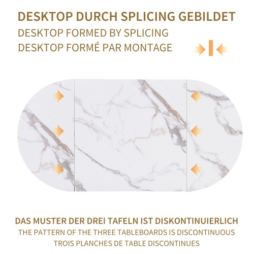 Küchentischset mit Stahlrahmen-OKWISH