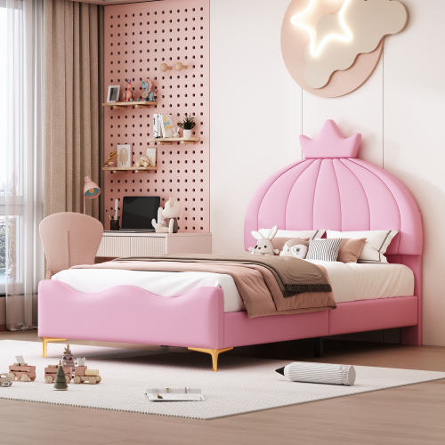 Polsterbett mit Kronenform-OKWISH