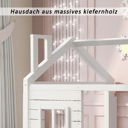 Kinderbett aus Massivholz im Landhausstil-OKWISH