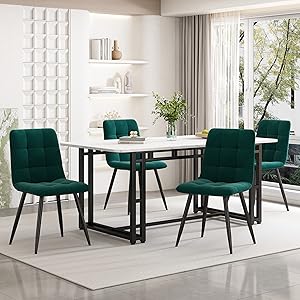 Esstisch Set Esszimmertisch für Esszimmer Küche Wohnzimmer Esszimmerstuhl-Set Essgruppe