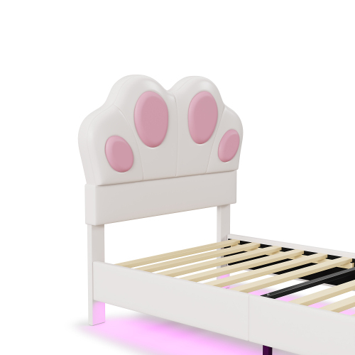 Polsterbett für Kinder in Katzenpfotenform-OKWISH