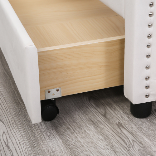 Polsterbett mit Lattenrost-OKWISH