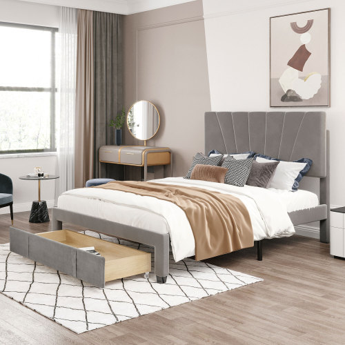 Weiches Bett aus hautfreundlichem Flanellstoff-OKWISH