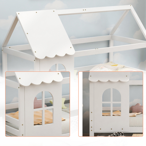 Kinderbett aus Massivholz-OKWISH