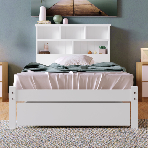 Doppelbett aus Massivholz-OKWISH