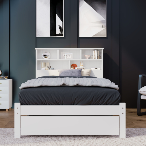 Doppelbett aus Massivholz-OKWISH