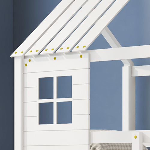 Etagenbett mit Ecktreppe-OKWISH