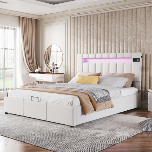 Hydraulisches Multifunktions-Polsterbett-OKWISH